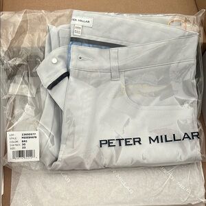 Peter Millar Light Gray Golf Pants